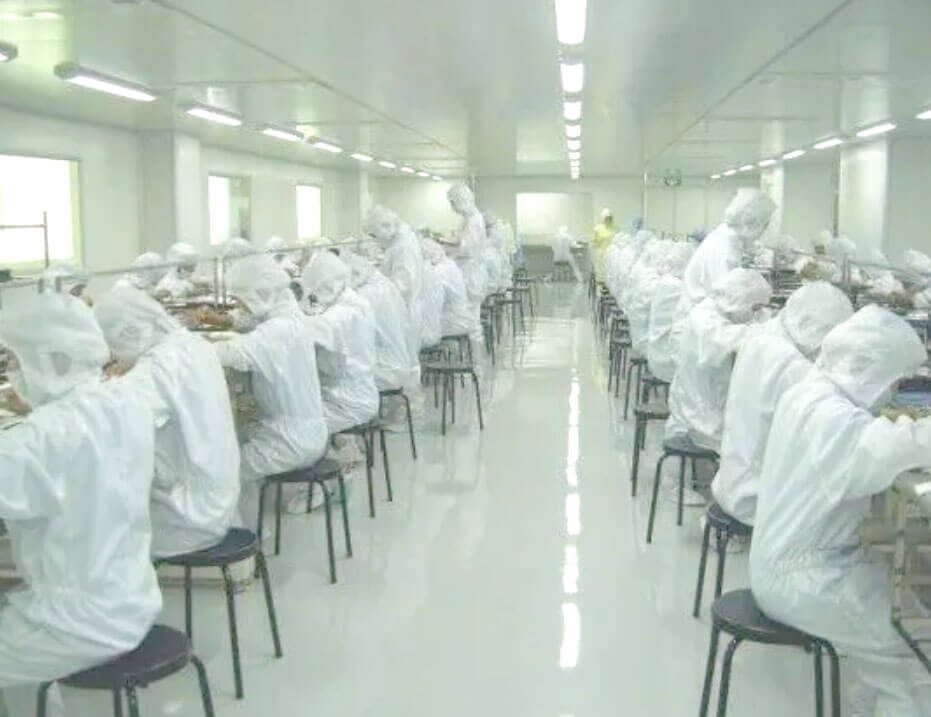 电子无尘车间效果图