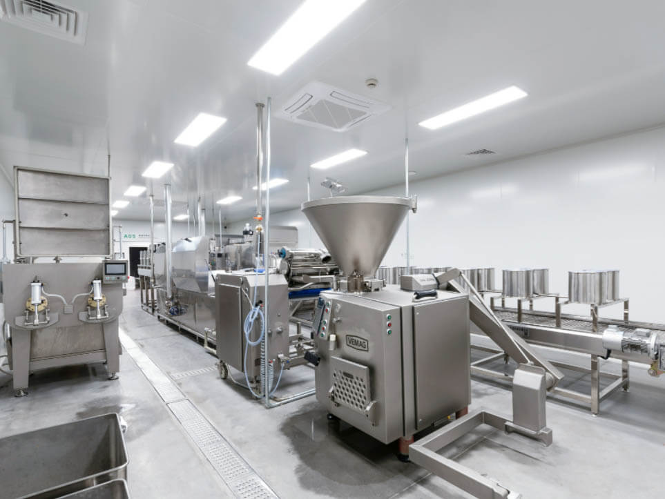 食品洁净厂房效果图