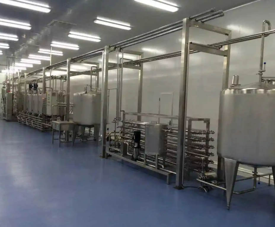 食品洁净厂房效果图