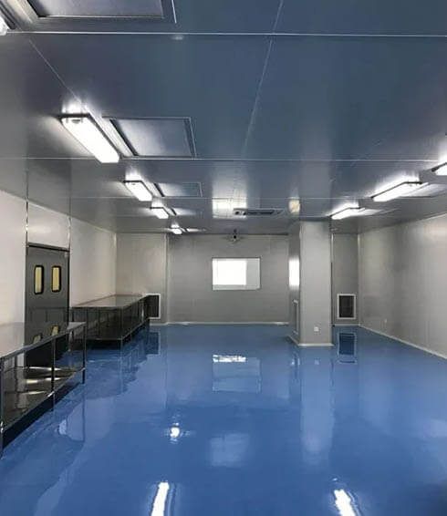 食品洁净厂房效果图